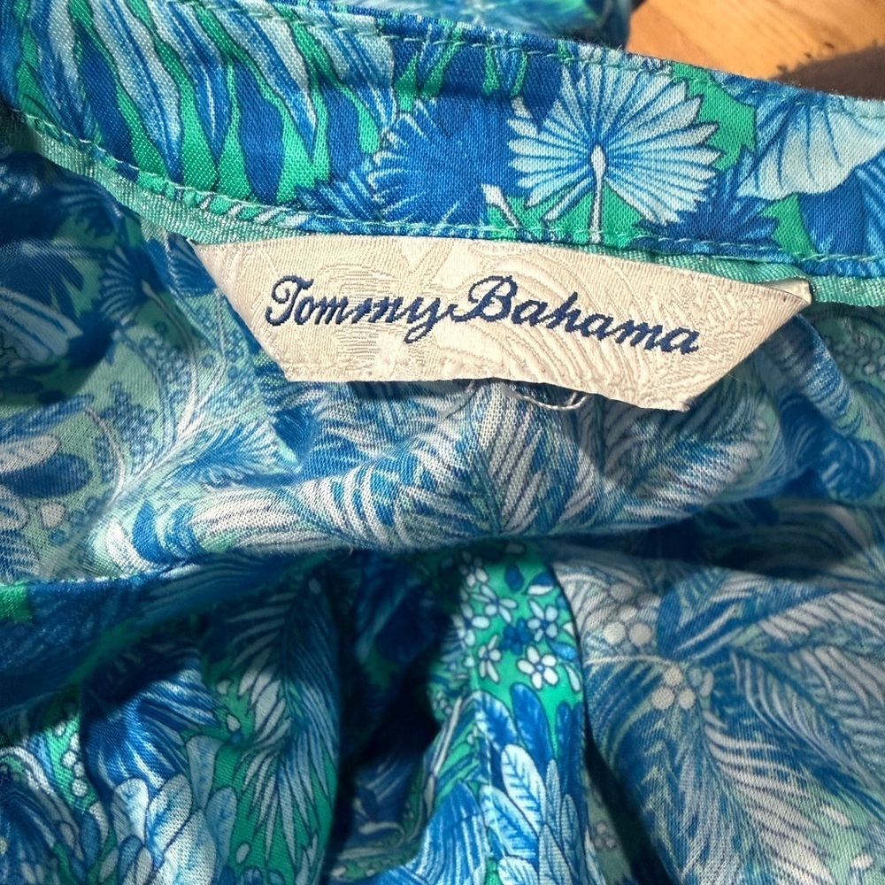 Tommy Bahama Floral Button Down Blouse - Picture 10 of 11